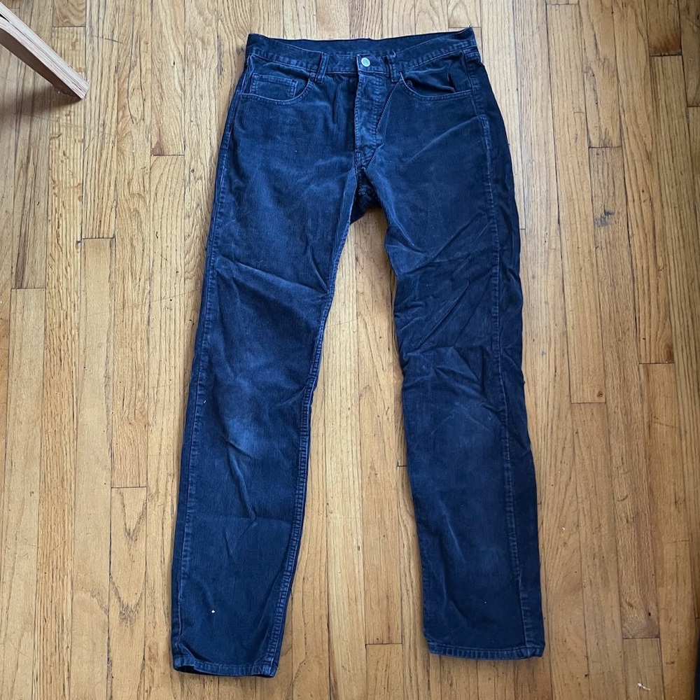 Brandy Melville Navy Corduroy Pants